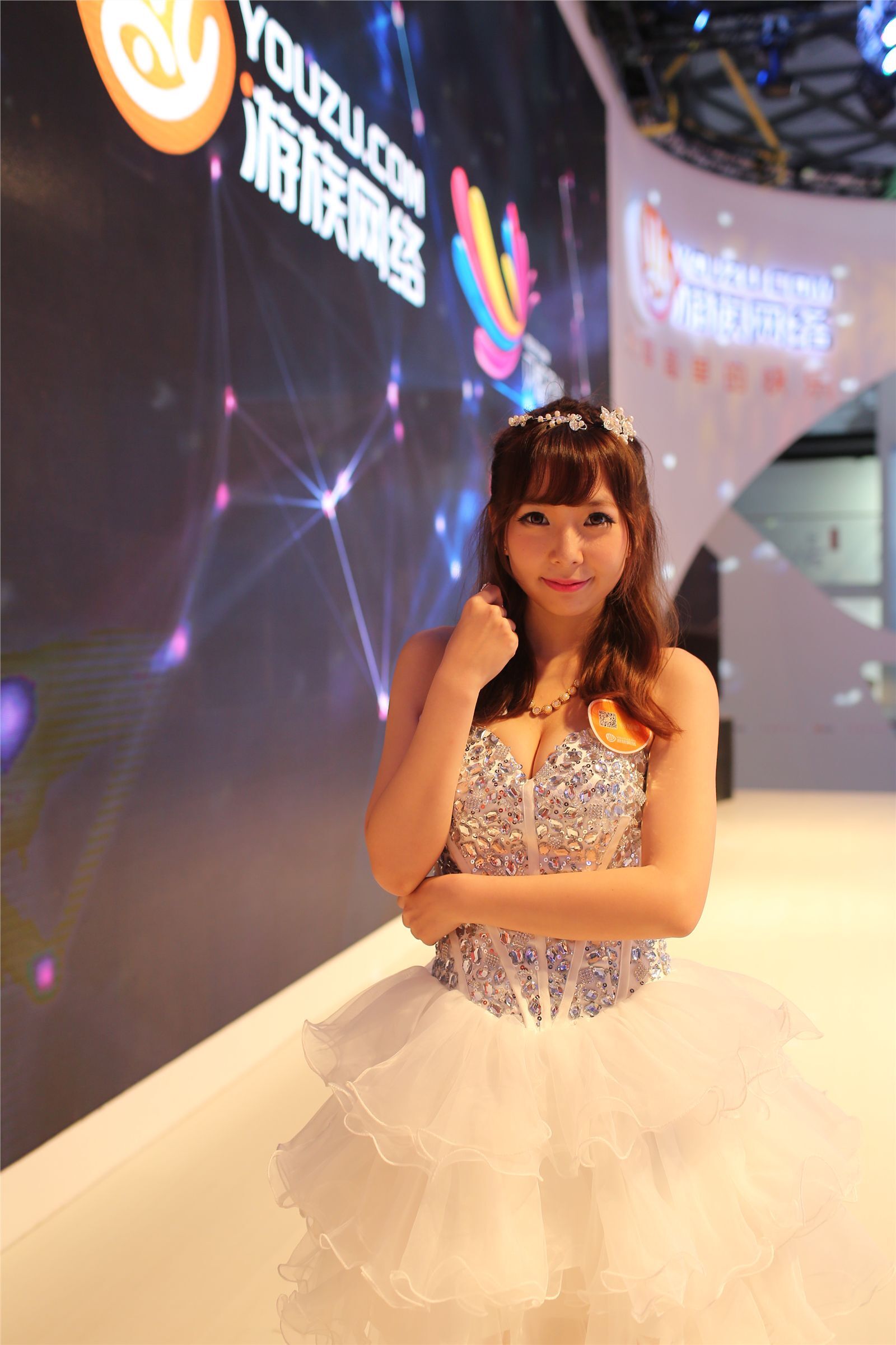 Chinajoy2014游族网络展台女神超清合集 1